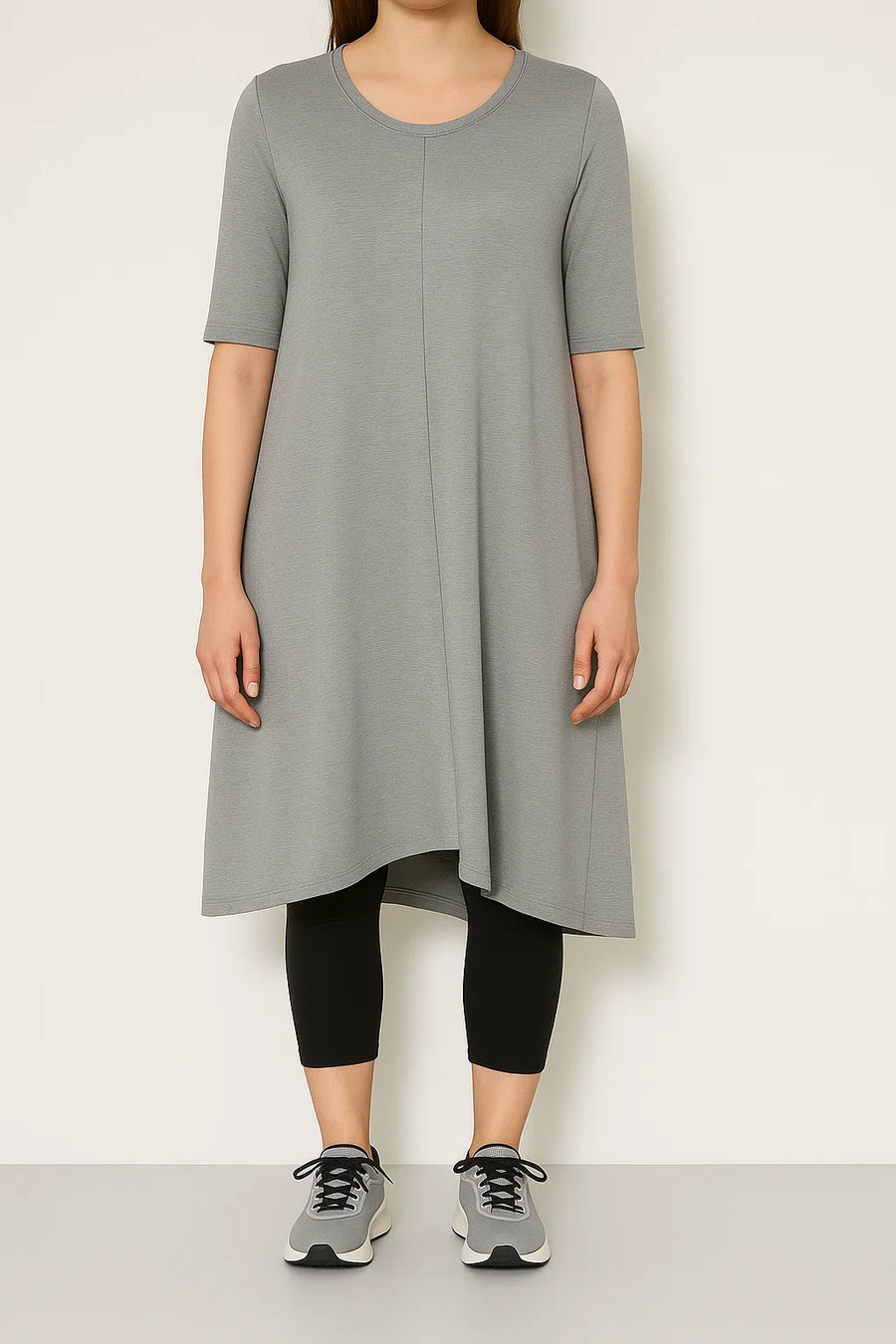 Kleid aus Supima-Baumwolle mit Elasthan (429k1) mit Motivdruck oder Uni  Top5  20% reduziert