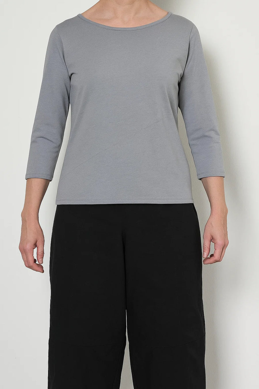 Shirt aus Supima-Baumwolle mit Elasthan (429s2) mit Motivdruck oder Uni