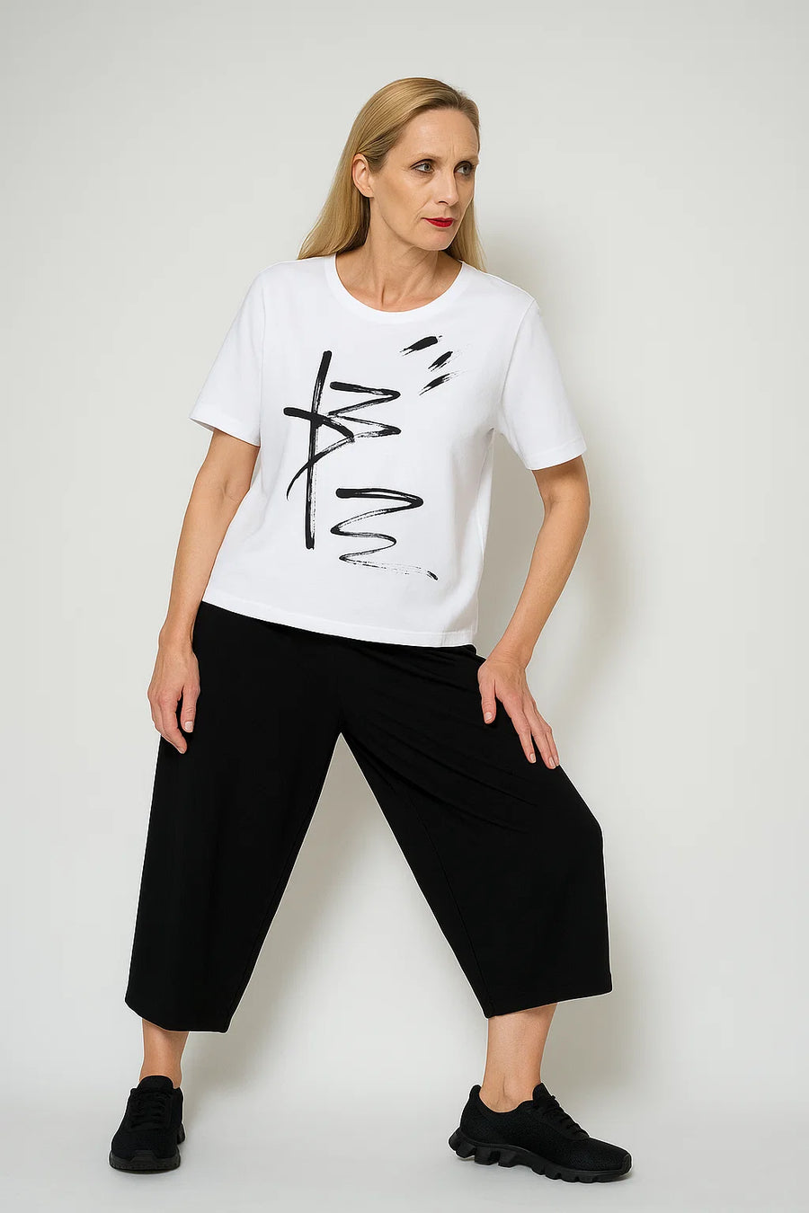 Shirt aus Supima-Baumwolle mit Elasthan (429s3) mit Motivdruck oder Uni