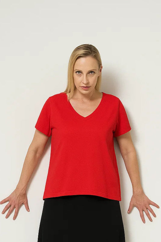 Shirt aus Supima-Baumwolle mit Elasthan (429s5)