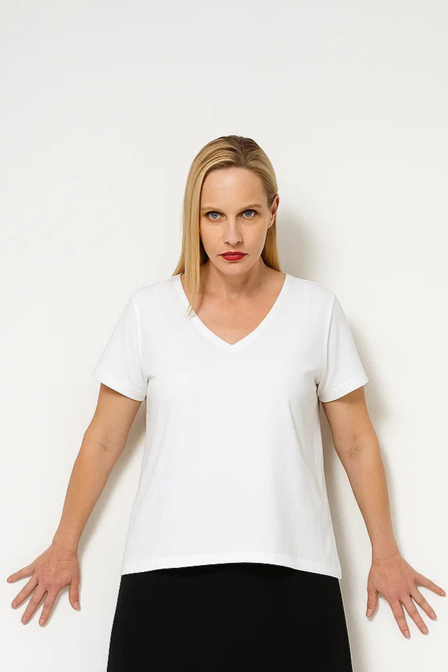 Shirt aus Supima-Baumwolle mit Elasthan (429s5)