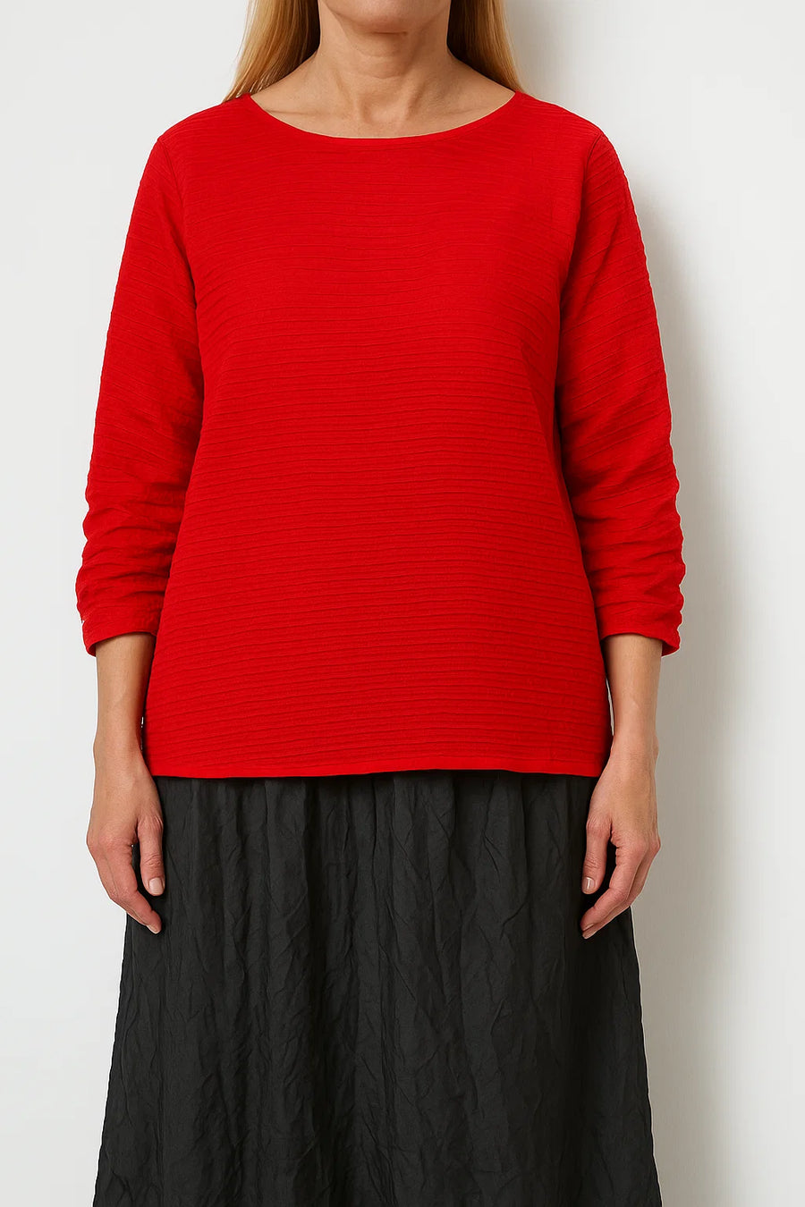 Shirt made of techno pleats (pleats) (436s1)