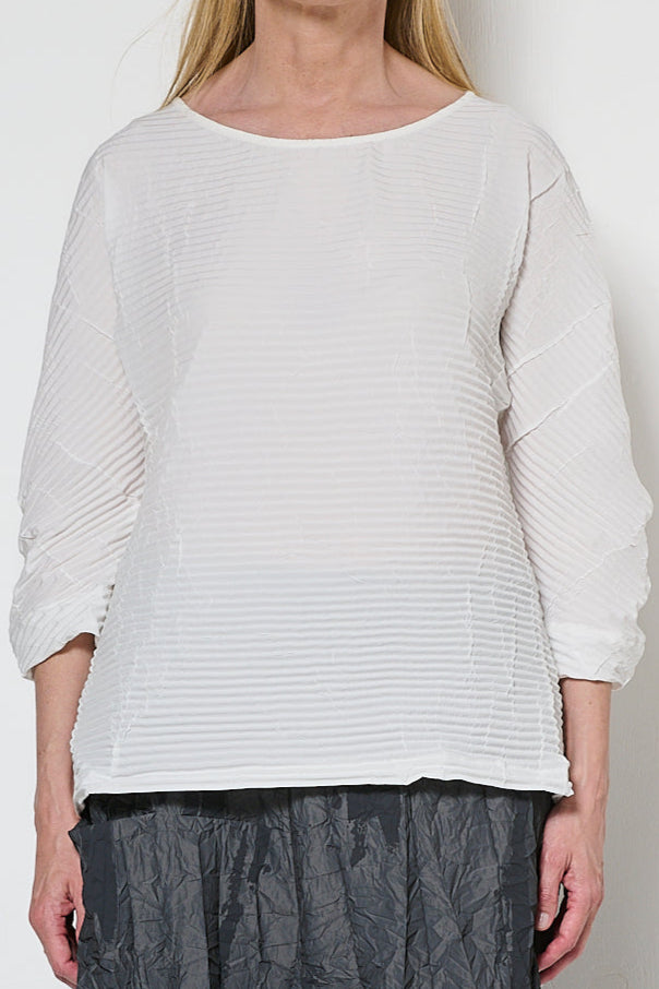 Shirt made of techno pleats (pleats) (436s1)