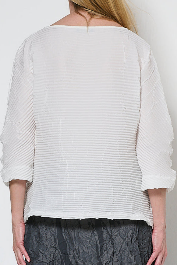 Shirt made of techno pleats (pleats) (436s1)