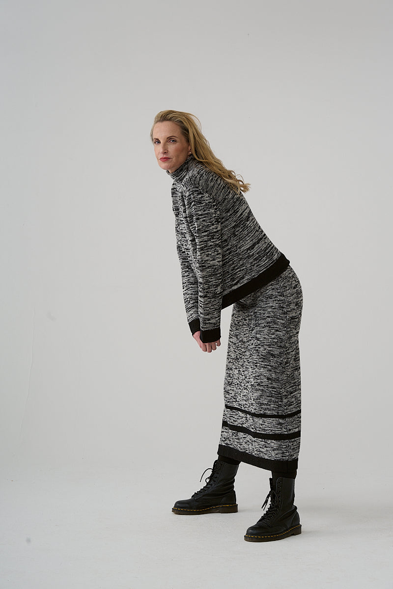 Sweater (450p1) made of 100% extrafine Merino wool