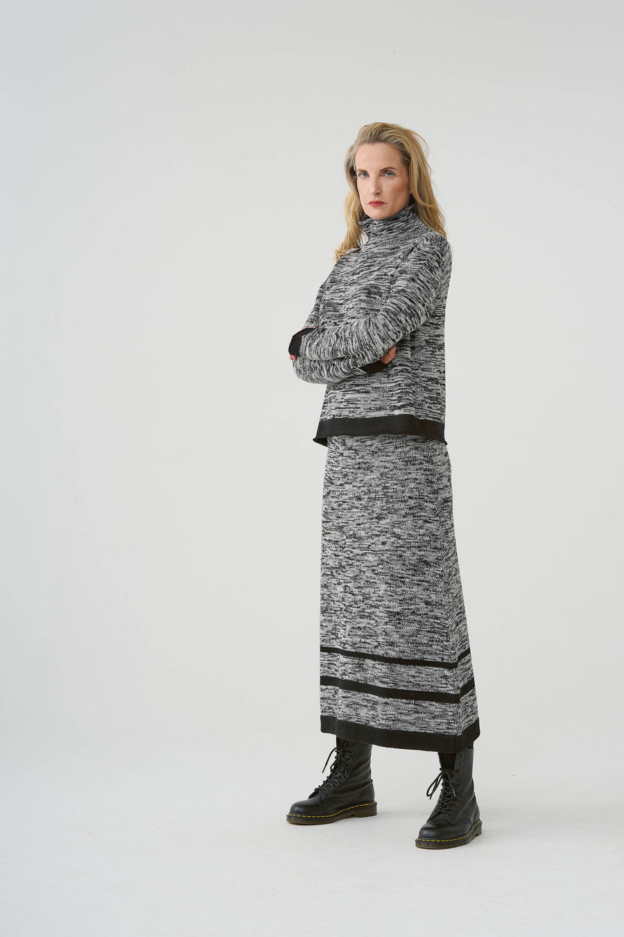 Pullover (450p1) aus 100% Merino-Schurwolle extrafine