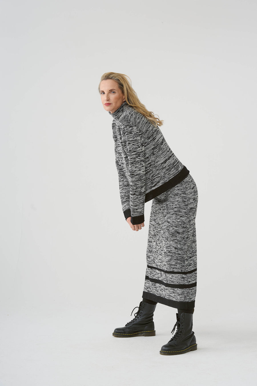 Rock (450r1) aus 100% Merino-Schurwolle extrafine
