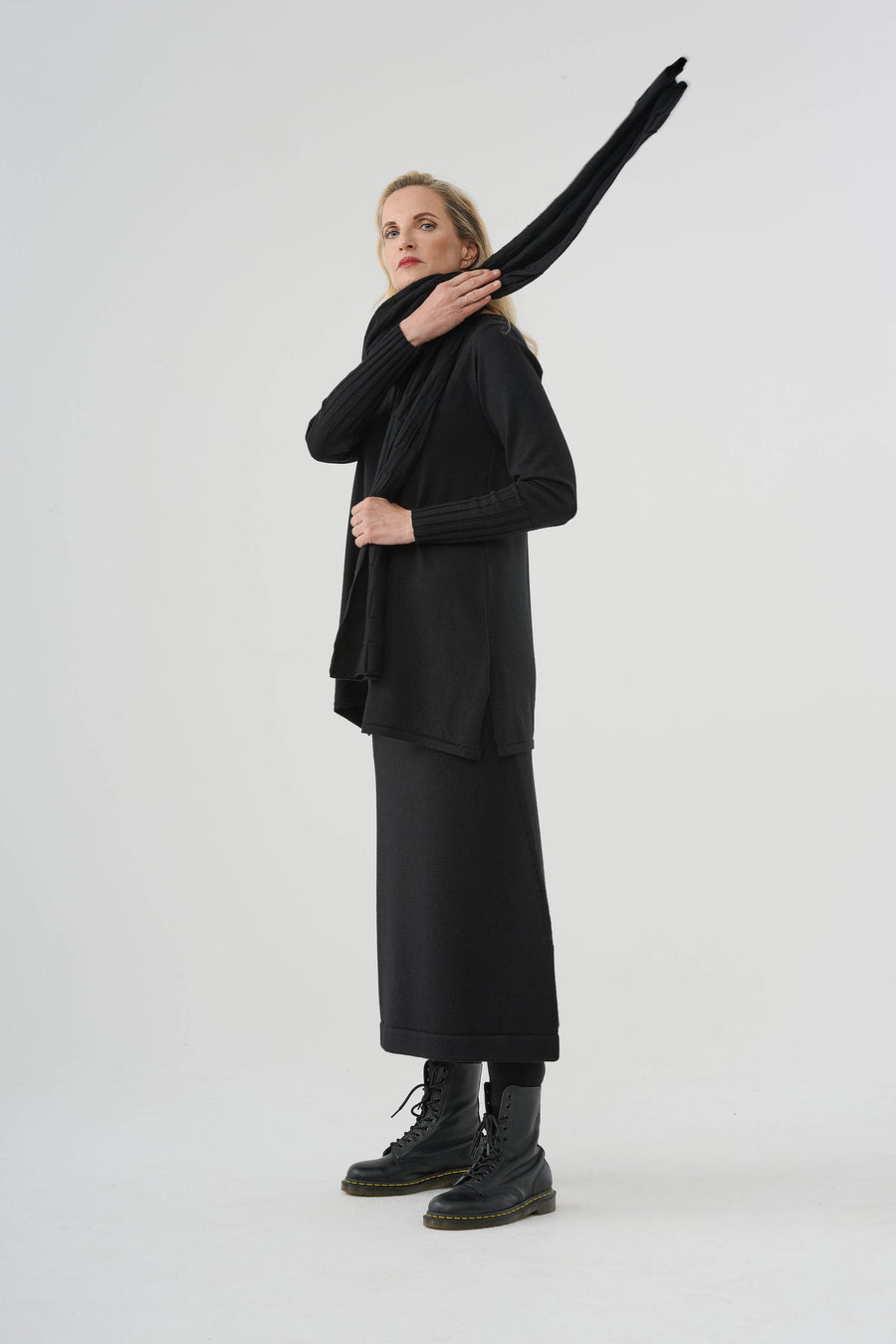 Rock (450r1) aus 100% Merino-Schurwolle extrafine