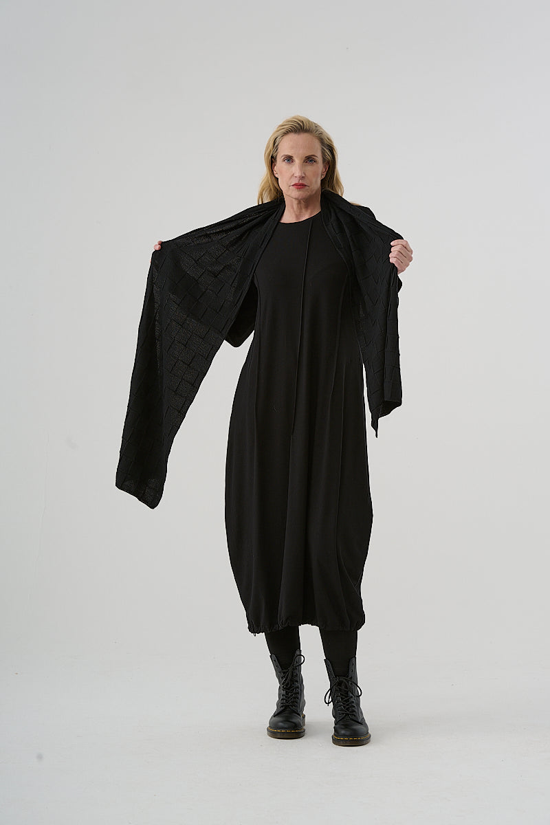 Scarf (450z2) made of 100% extrafine Merino wool