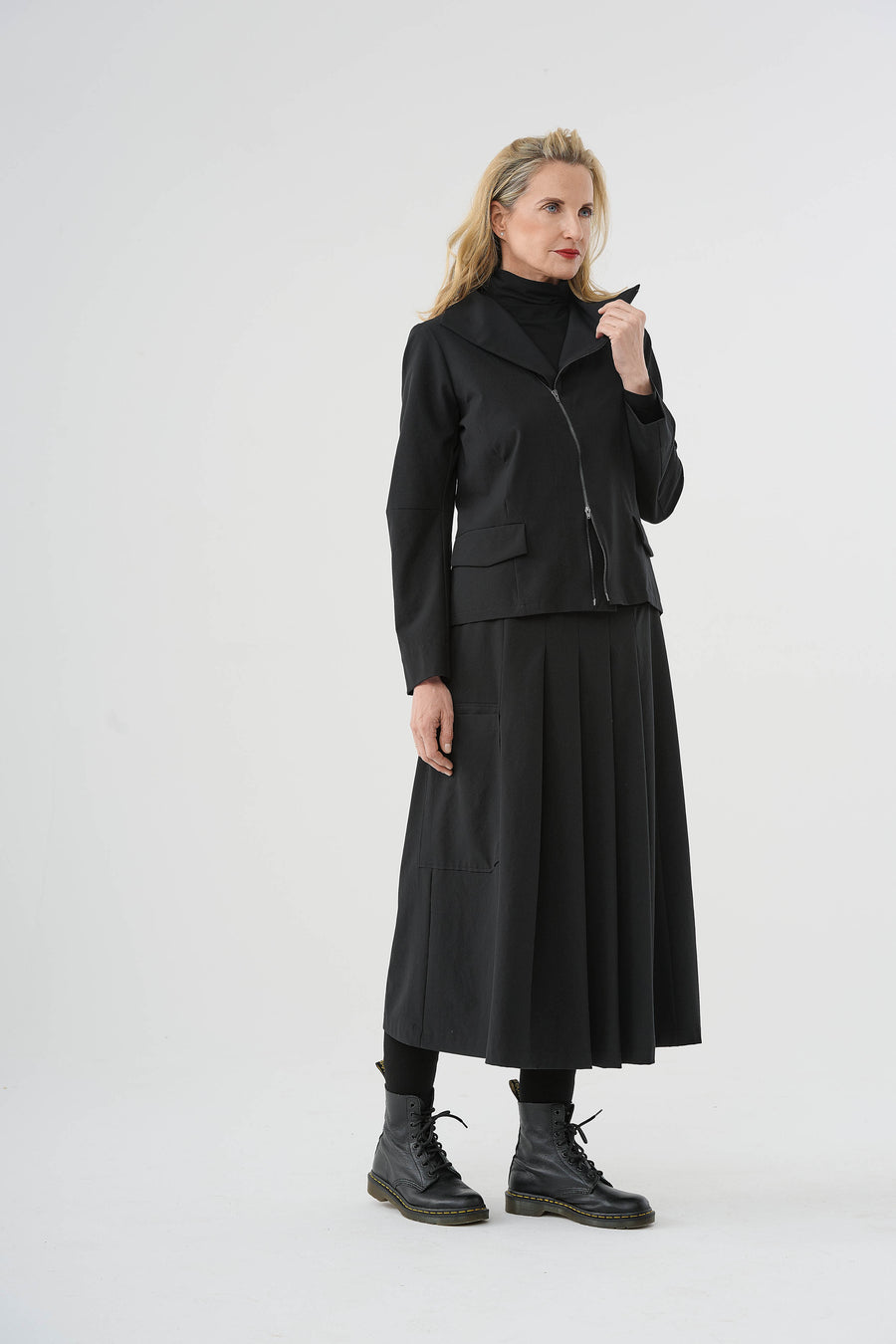 Jacke (460j1) aus innovativem Lyocell-Mischgewebe