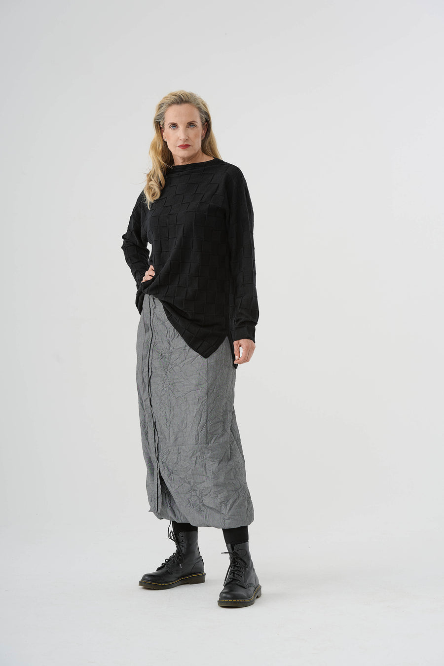 Pullover (450p4) aus 100% Merino-Schurwolle extrafine