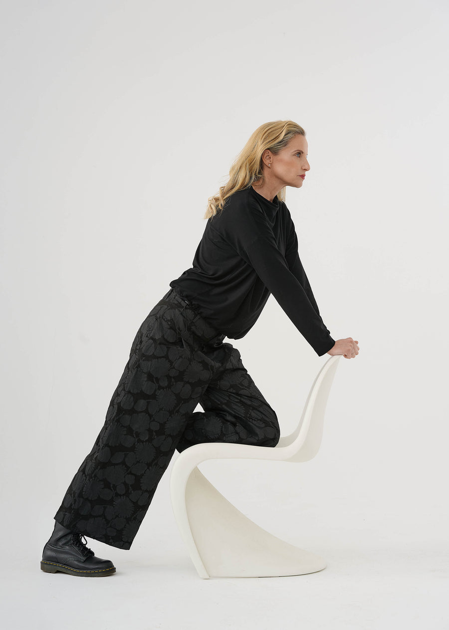 Shirt (467s5) made of winter viscose with elastane