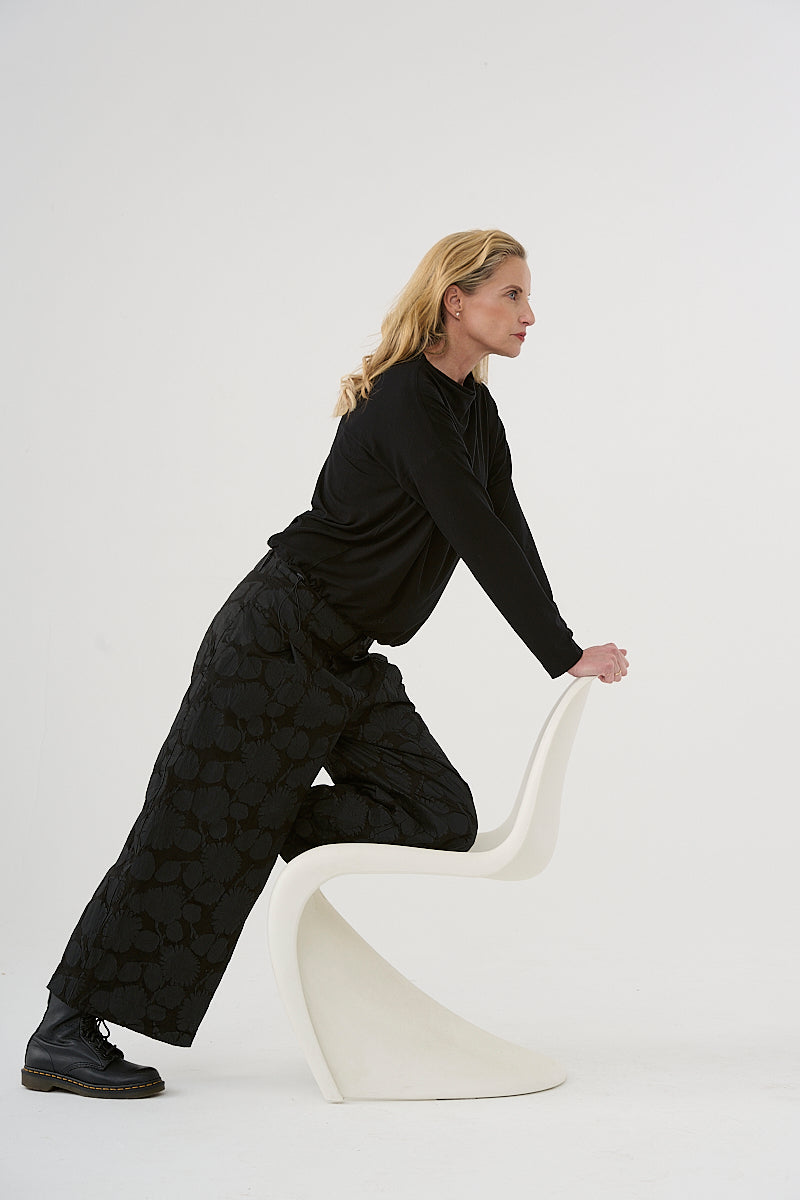 Shirt (467s5) made of winter viscose with elastane