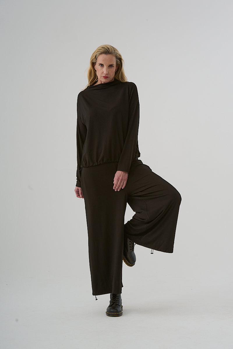 Shirt (467s5) made of winter viscose with elastane