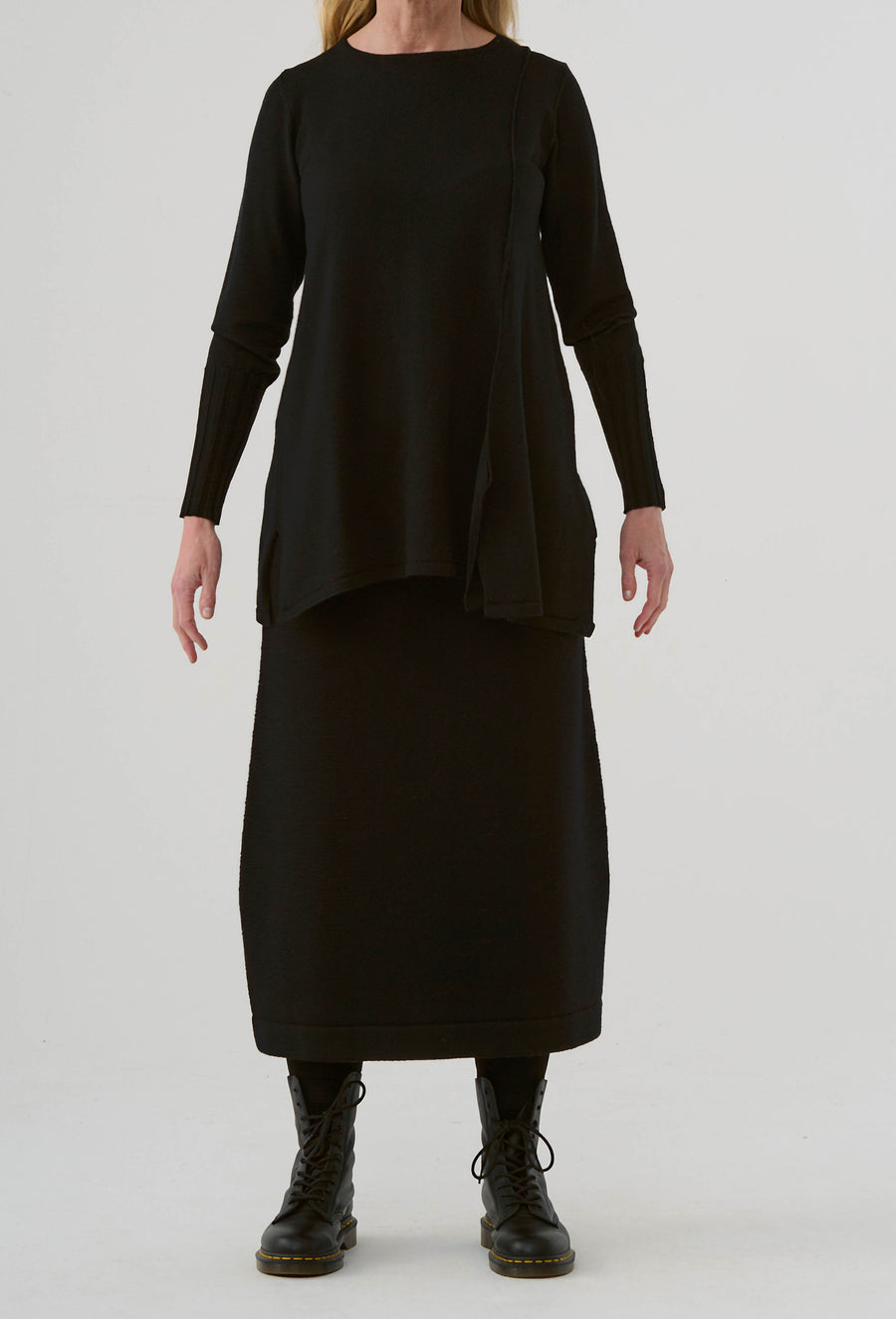 Shirt (467s7) made of winter viscose with elastane