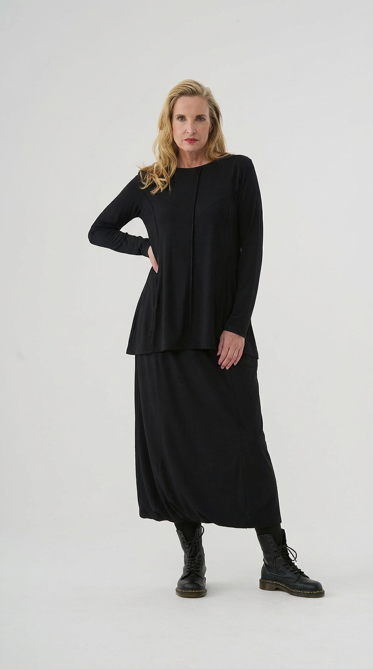 Shirt (467s7) aus Winterviskose mit Elasthan