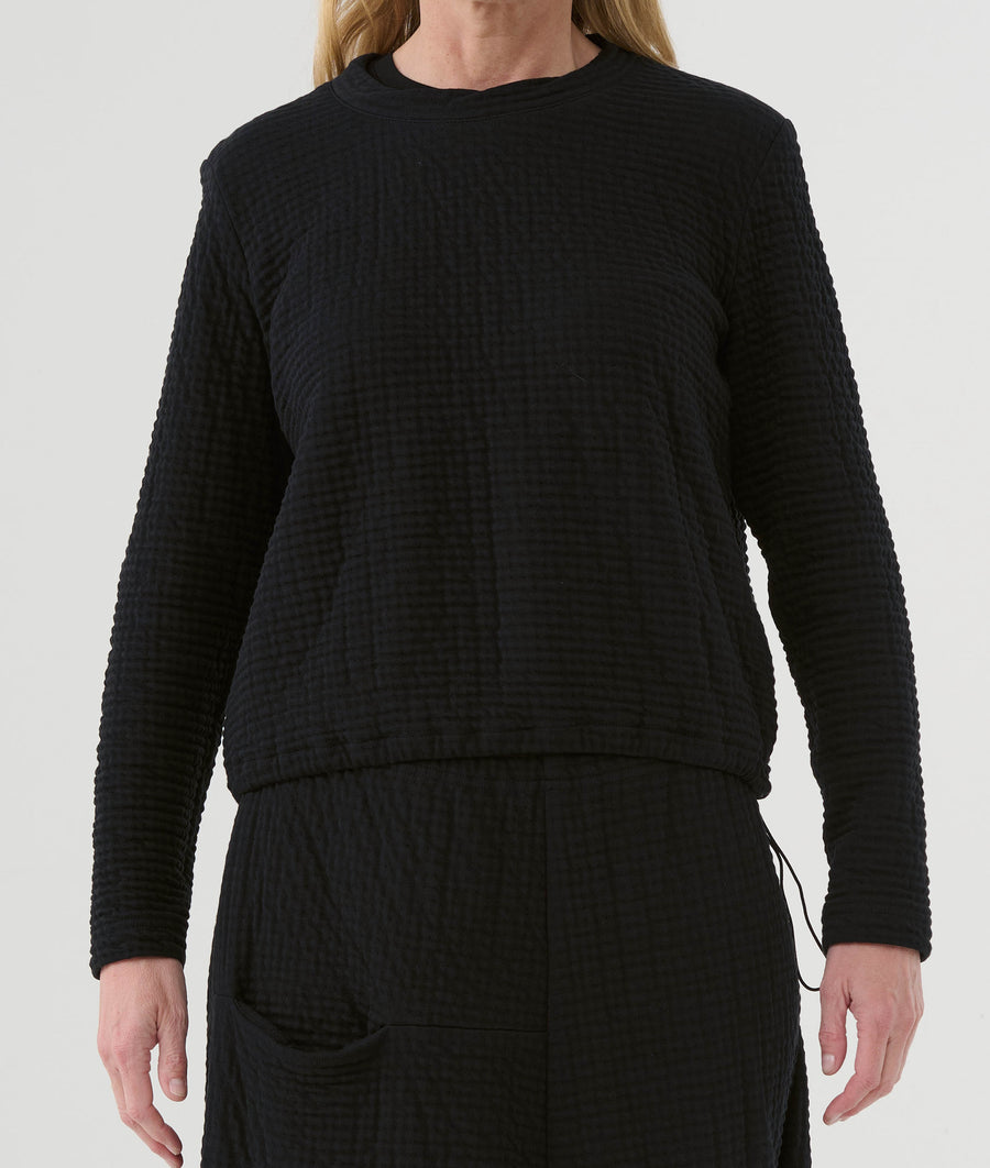 Shirt (468s1) Cotton structured jersey with a stylish surface