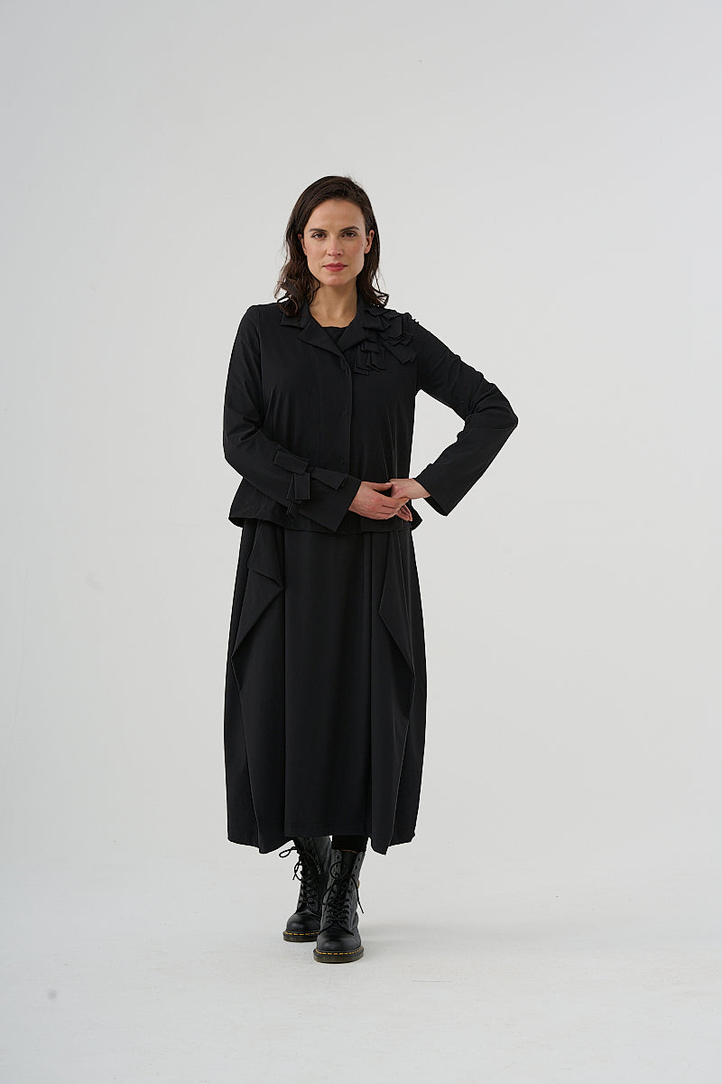 Jacket (473j1) made of high-quality techno fabric