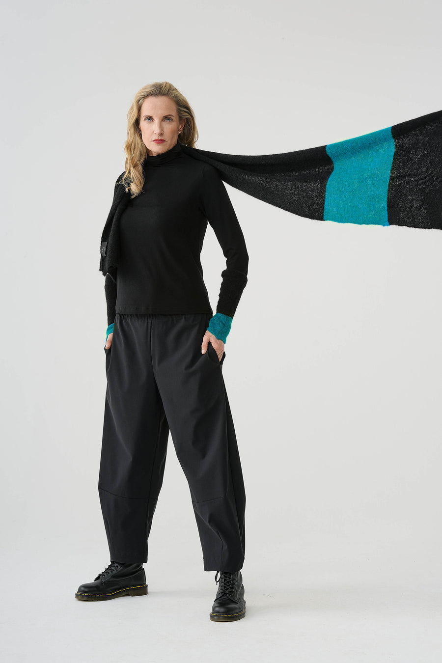 Shirt (467s1) made of winter viscose with elastane