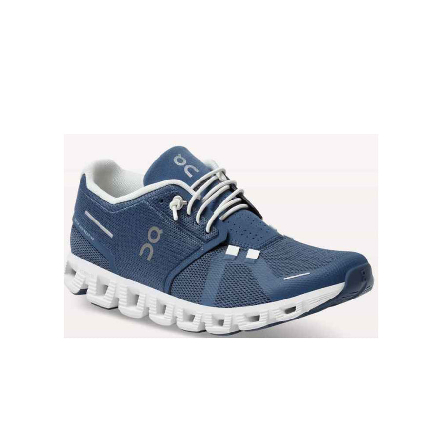 on-running cloud 5  blueberry / feather