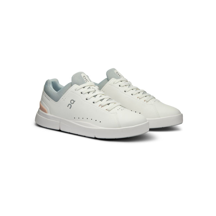 on-running the roger advantage white / rosehip