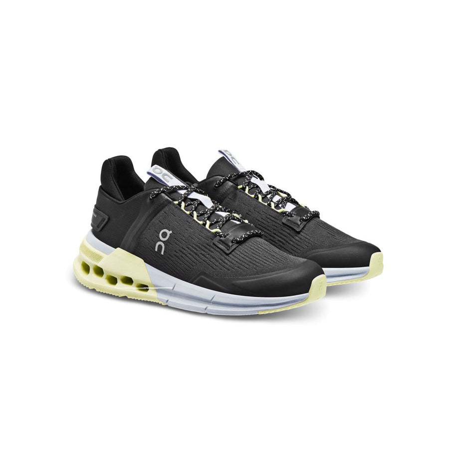 on-running cloudnova flux black hay