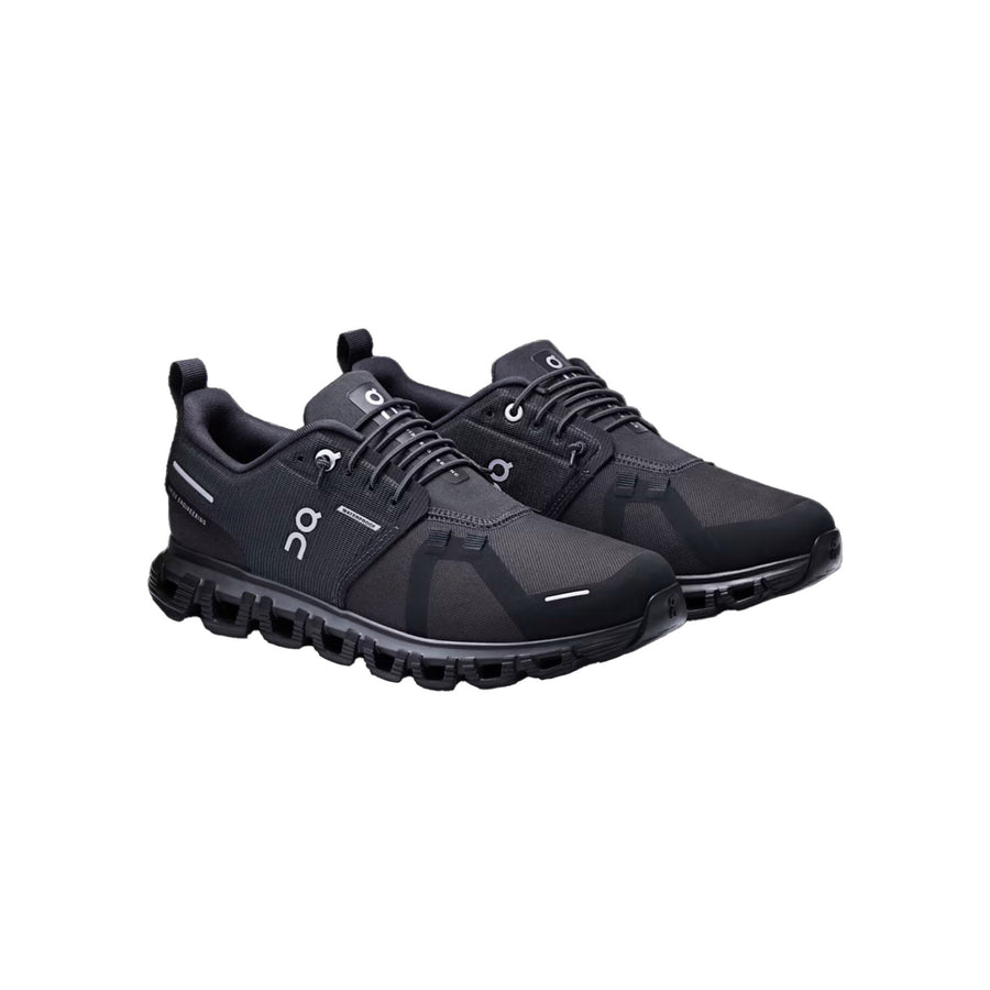 on-running cloud 6 waterproof black / black
