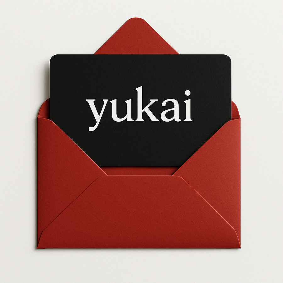 Geschenk-Gutschein für Yukai-Webshop