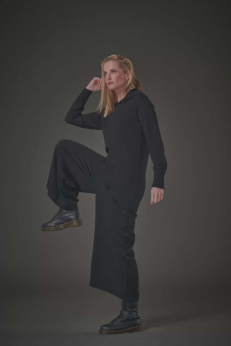 Merino extrafine knit pants (250h1)
