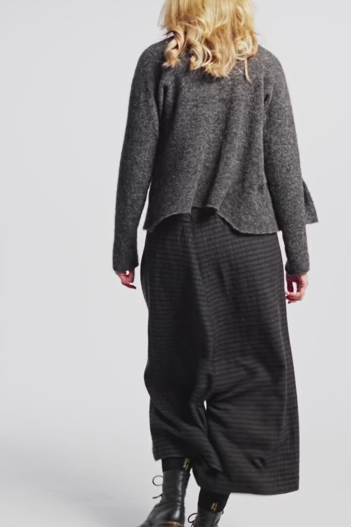 Shirt (467s3) made of winter viscose with elastane