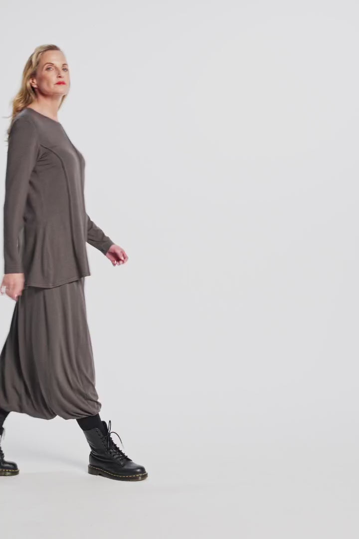 Shirt (467s7) made of winter viscose with elastane