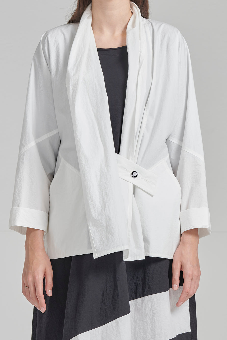 Refined pure cotton jacket