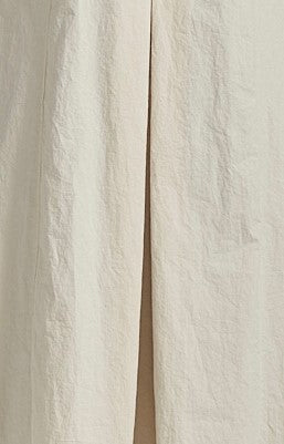 Refined pure cotton culottes skirt