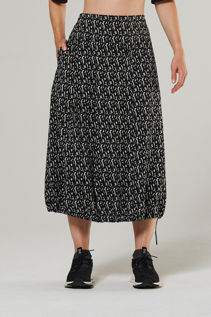 Printed cotton skirt (Item no. 235r1)